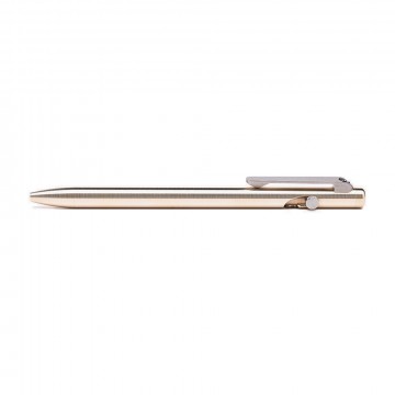 Slim Bolt Action Bronze Pen - Stift:   Präzisionsgefertigter Druckkugelschreiber aus Bronze.  
 Der einzigartige Bolzenmechanismus hebt diesen Stift vom...