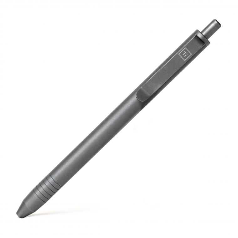 Big Idea Design Slim Click Titanium Pen
