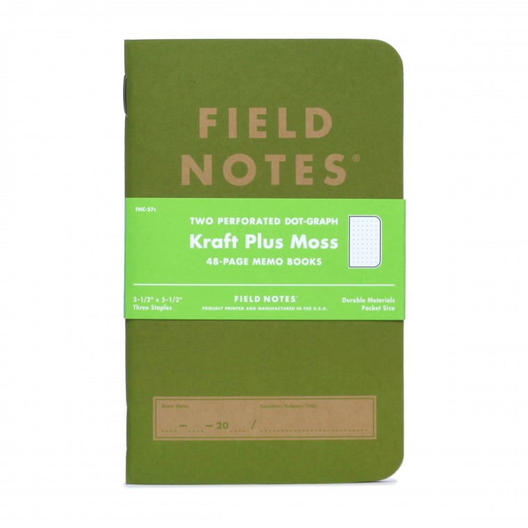 Field Notes Kraft Plus 2-Pack Memo Book