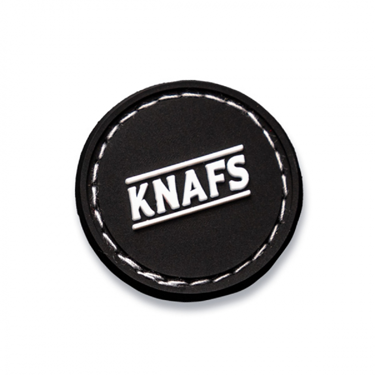 Knafs Black Logo Patch
