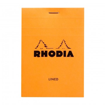 Bloc N°12 Memo Pad:  Rhodia Bloc memo pad is a trustworthy tool for your daily notes and scribbles whether you are at the office or en...