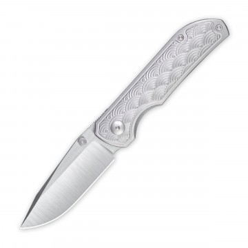 Micro Shrike Seigaiha Knife:  The Micro Shrike is one of the Urban EDC favorite designs - sleek, stylish, and striking, this bad boy punches way...