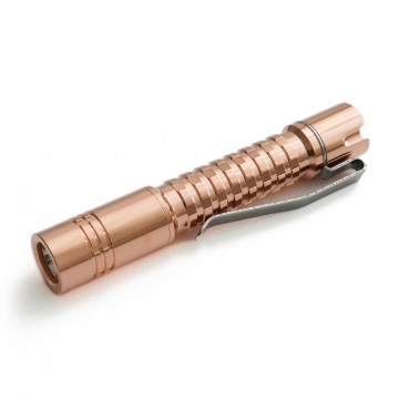 Pineapple Mini Copper Flashlight:  The Pineapple Mini is a flashlight that has gotten a lot of things right for EDC use. Compact size together with a...