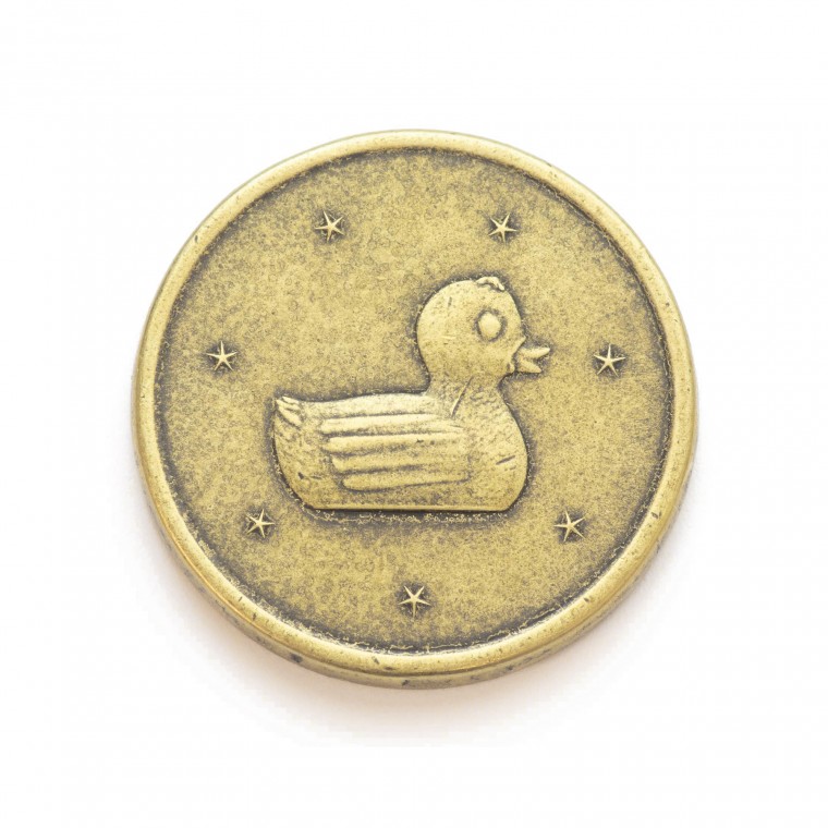 Shire Post Mint Lucky Duck Brass Coin