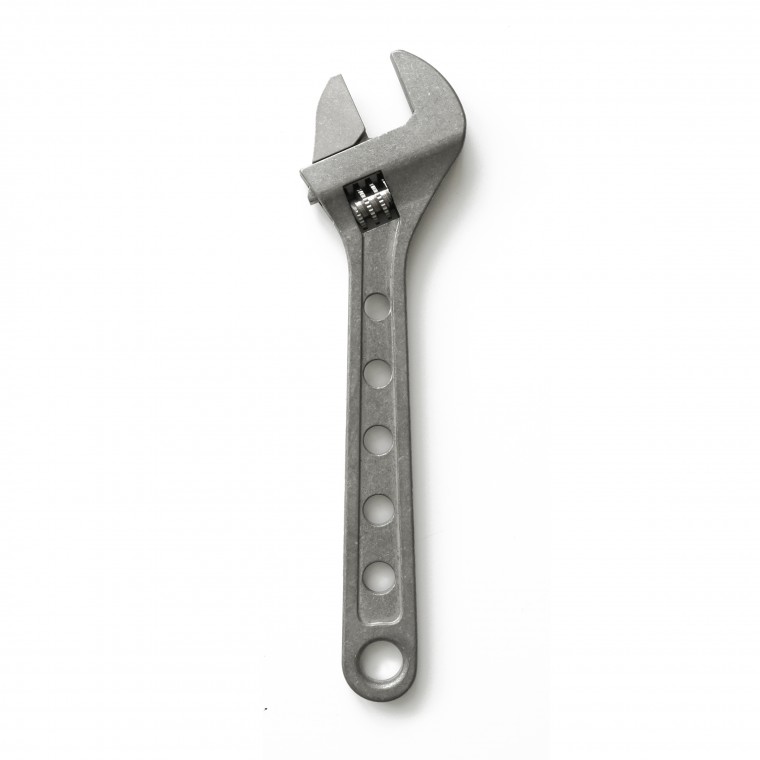 CountyComm Adjustable Wrench Titanium 8"