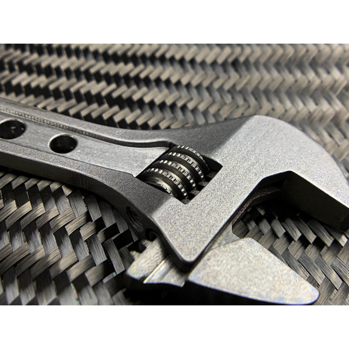 Small Adjustable Wrench - Titanium 3 Inch ( NSN Pending )