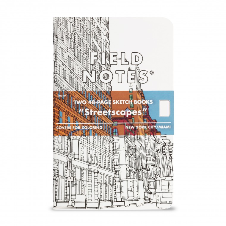 Field Notes Streetscapes 2-Pack Sketch Book