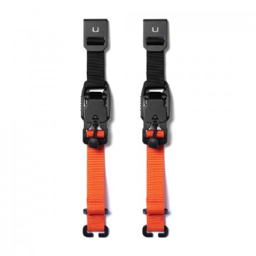 Grip Sling V-Buckle Straps:  V-Buckle Straps let you compress your Grip Sling for tight spaces and attach gear like a tripod. 