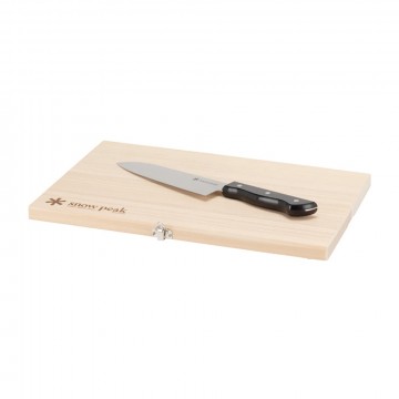 Chopping Board Set L:  The Cutting Board Set L is a foldable birch wood cutting board and a high-carbon stainless steel knife. Designed...