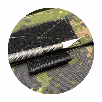 Titanium Collapsible Scalpel:  With the new Key Ring Collapsible Scalpel you will always have your craft knife close at hand, yet safely stowed...