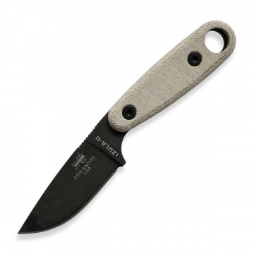 Izula-II Knife:   The Izula-II is a compact fixed-blade knife that's easy to carry. Full-size Micarta handle scales make it capable...