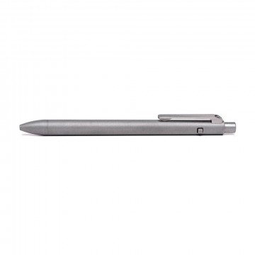 Side Click Titanium Stonewashed Pen:   The stonewashed body finish on these pens is a dark, matte gray which contrasts nicely with the shinier clip and...