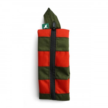 Random Knick Knack Block:  The RKK Block is a single-pocket dopp pouch to carry all your loose necessities. It is  made from repurposed Cordura...