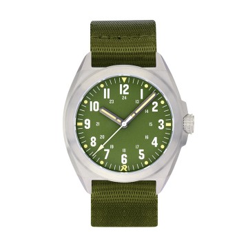 Valour 38 Spruce Green:  The Valour 38 is a clean, classic, field watch that displays the time at just a glance. Designed for when you’re...