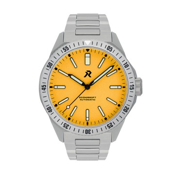 Endeavour Medallion Yellow:  Tell time underwater with the Endeavour, the ultra-durable, ultra-light water-resistant titanium dive watch. Whether...