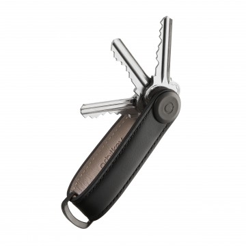 Key Organiser Leather Schlüsselanhänger:  Mit dem Orbitkey-Schlüsselanhänger hörst du kein Schlüsselgerassel mehr. Der Schliessmechanismus hält alle Schlüssel...
