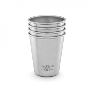 Steel Cup 296 ml 4-PackBecher:  Stainless Steel Tasse ist praktisch für Parties, Camping und den Gebrauch zu Hause. Die perfekte Tasse für Wasser...