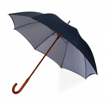 Classic Umbrella:   London Undercover Classic umbrella holds the rain reliably with British class. Mable wood shaft & handle is...