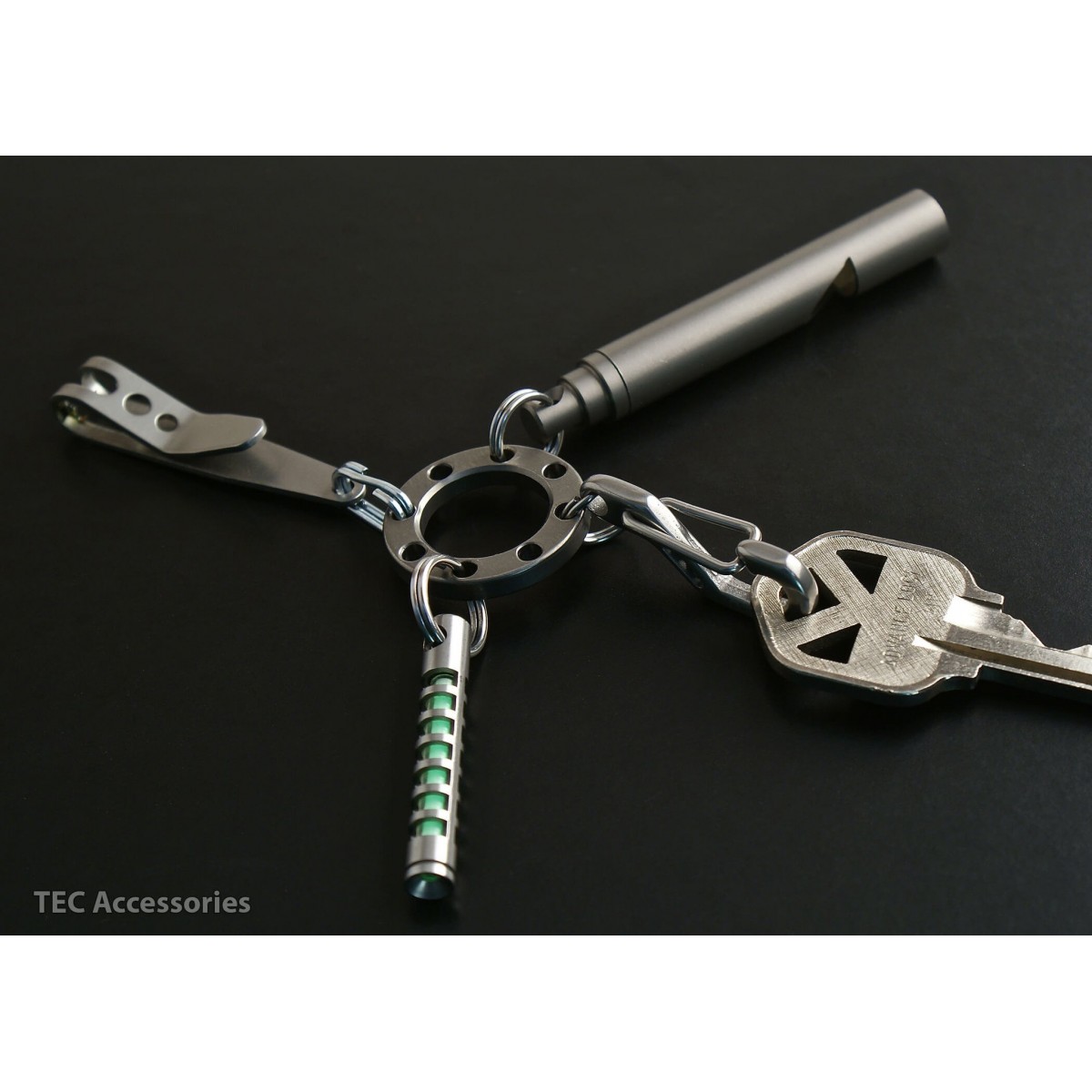 Lightweight Titanium Key Chain Men Waist Belt Key Zimbabwe